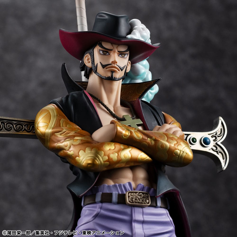 One Piece P.O.P SA-MAXIMUM PVC Statue Hawk Eye Dracule Mihawk Ver. R 29 cm Image 7