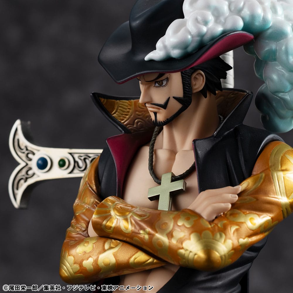 One Piece P.O.P SA-MAXIMUM PVC Statue Hawk Eye Dracule Mihawk Ver. R 29 cm Image 8