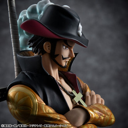 One Piece P.O.P SA-MAXIMUM PVC Statue Hawk Eye Dracule Mihawk Ver. R 29 cm Image 11