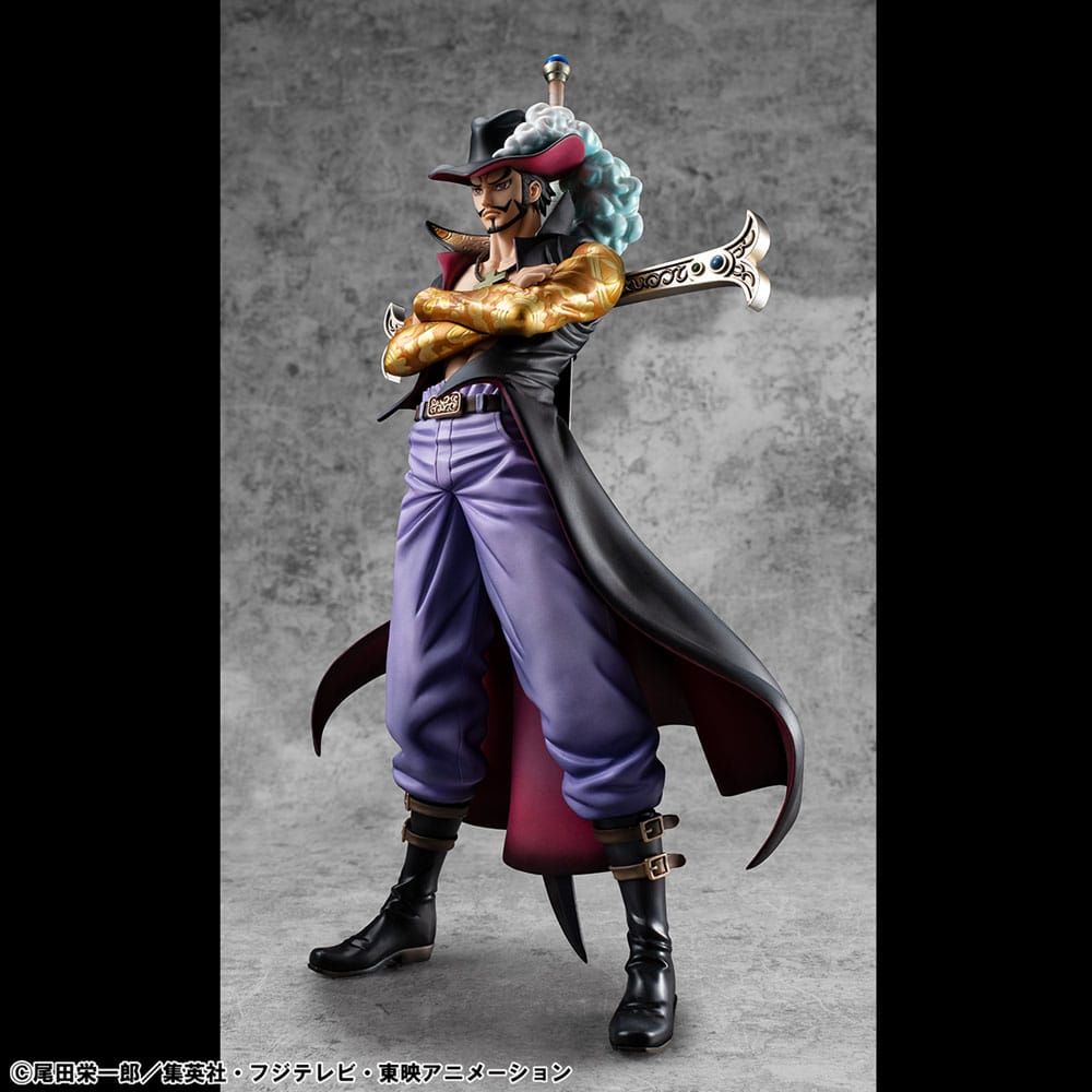 One Piece P.O.P SA-MAXIMUM PVC Statue Hawk Eye Dracule Mihawk Ver. R 29 cm Image 13