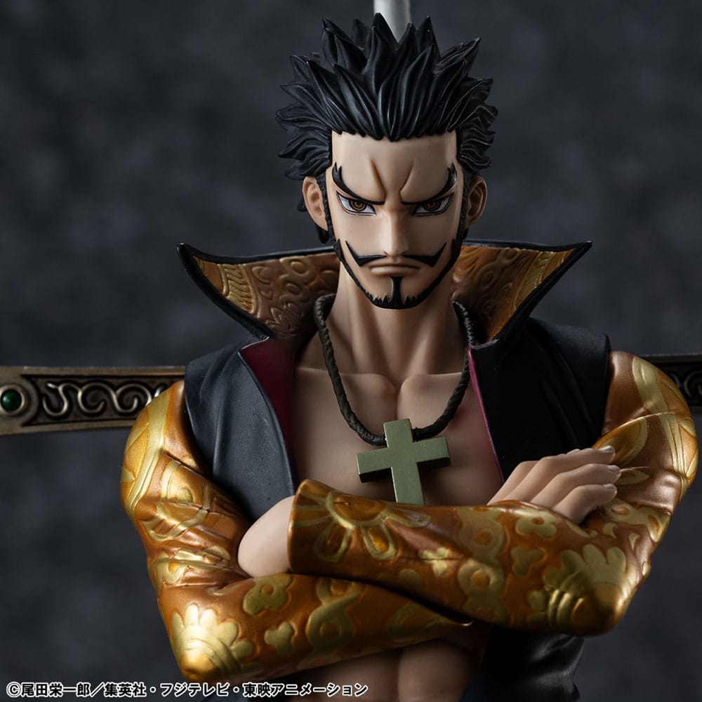 One Piece P.O.P SA-MAXIMUM PVC Statue Hawk Eye Dracule Mihawk Ver. R 29 cm Image 15