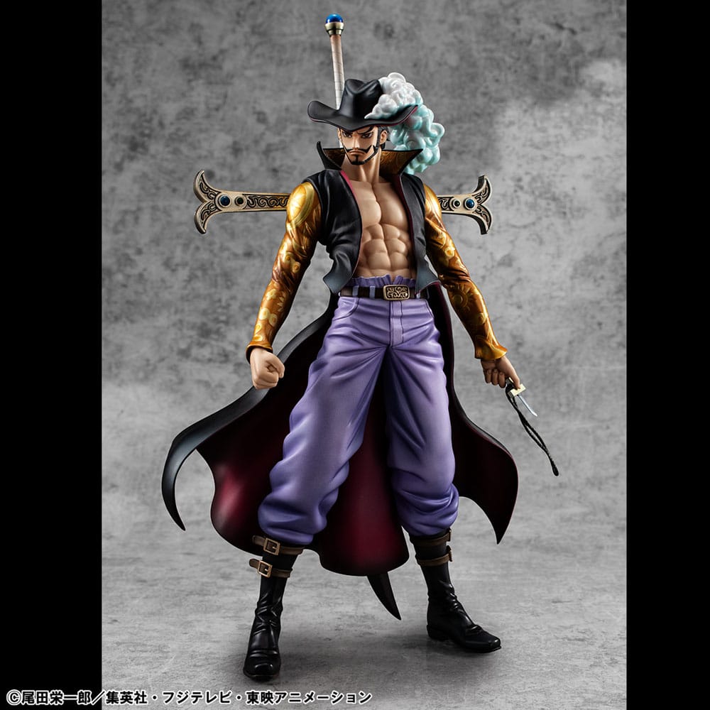 One Piece P.O.P SA-MAXIMUM PVC Statue Hawk Eye Dracule Mihawk Ver. R 29 cm Image 21