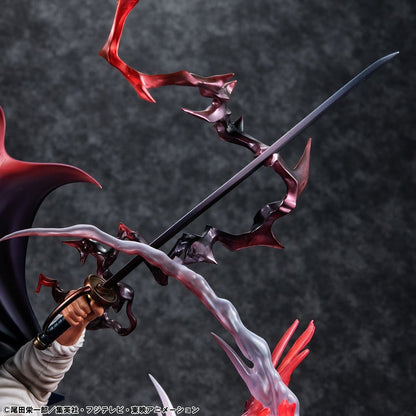 One Piece P.O.P SA-MAXIMUM PVC Statue Leader of Red Hair Pirates Red-Haired Shanks Kamusari 25 cm Image 7