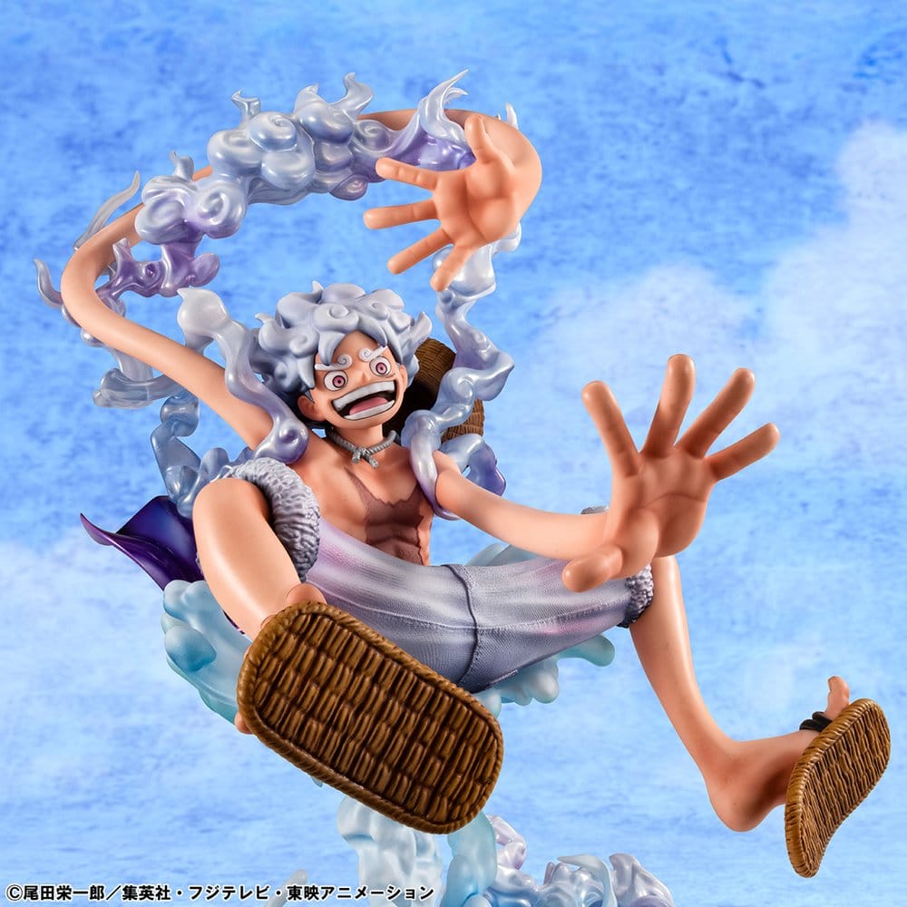 One Piece Portrait.Of.Pirates PVC Figur "Evolutionary History" Monkey D. Luffy "Gear Fifth" 26 cm Image 4