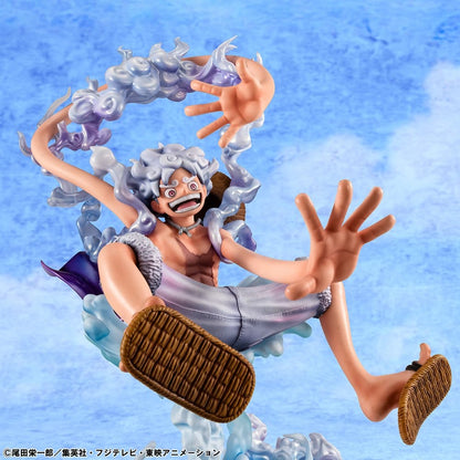 One Piece Portrait.Of.Pirates PVC Figur "Evolutionary History" Monkey D. Luffy "Gear Fifth" 26 cm Image 4