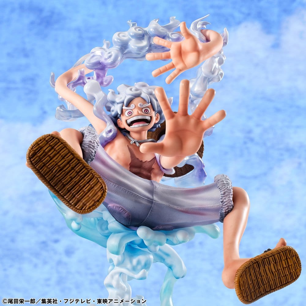One Piece Portrait.Of.Pirates PVC Figur "Evolutionary History" Monkey D. Luffy "Gear Fifth" 26 cm Image 5
