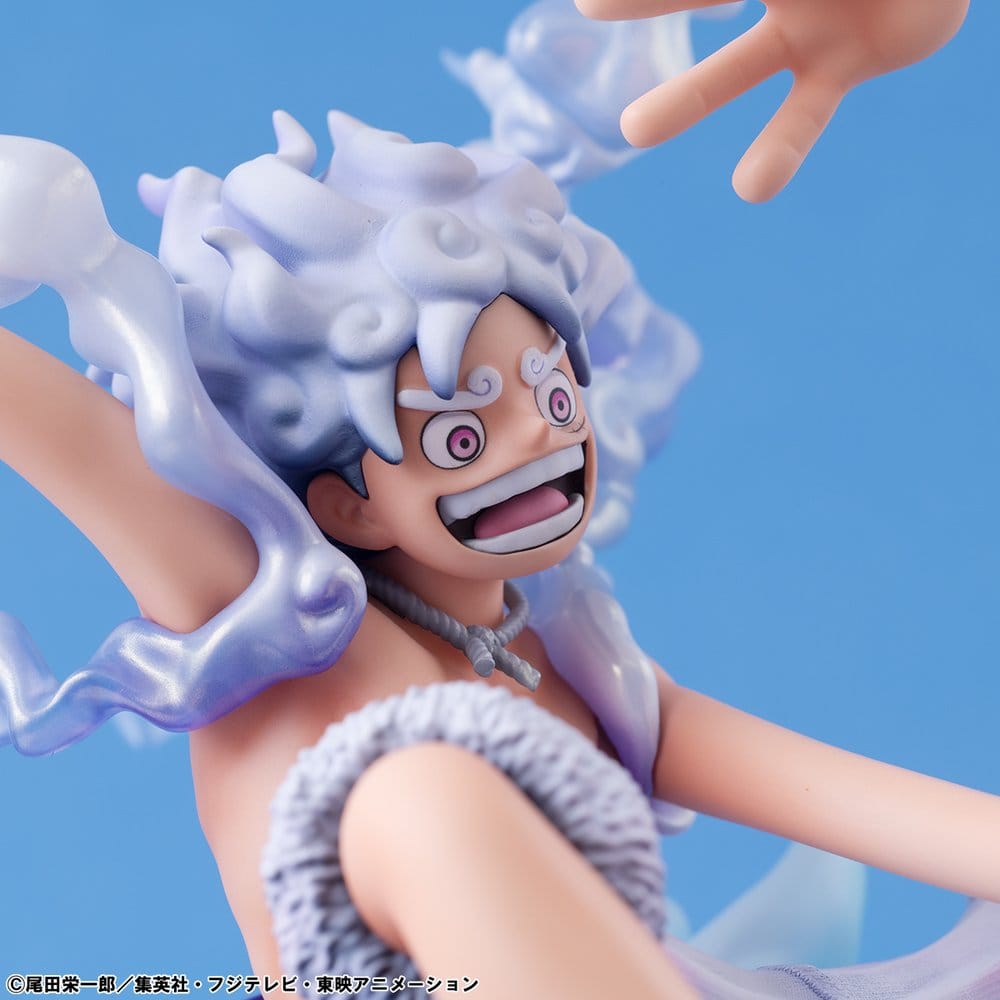 One Piece Portrait.Of.Pirates PVC Figur "Evolutionary History" Monkey D. Luffy "Gear Fifth" 26 cm Image 11