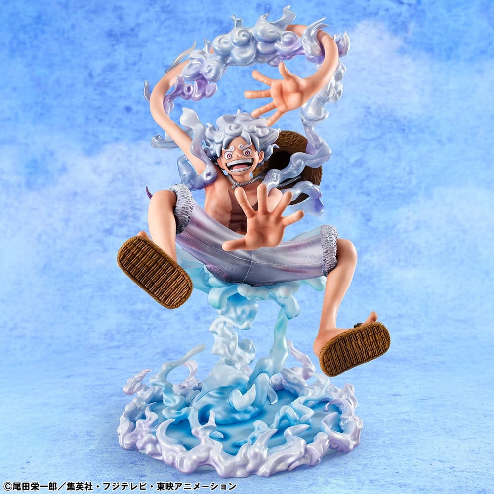 One Piece Portrait.Of.Pirates PVC Figur "Evolutionary History" Monkey D. Luffy "Gear Fifth" 26 cm Image 13