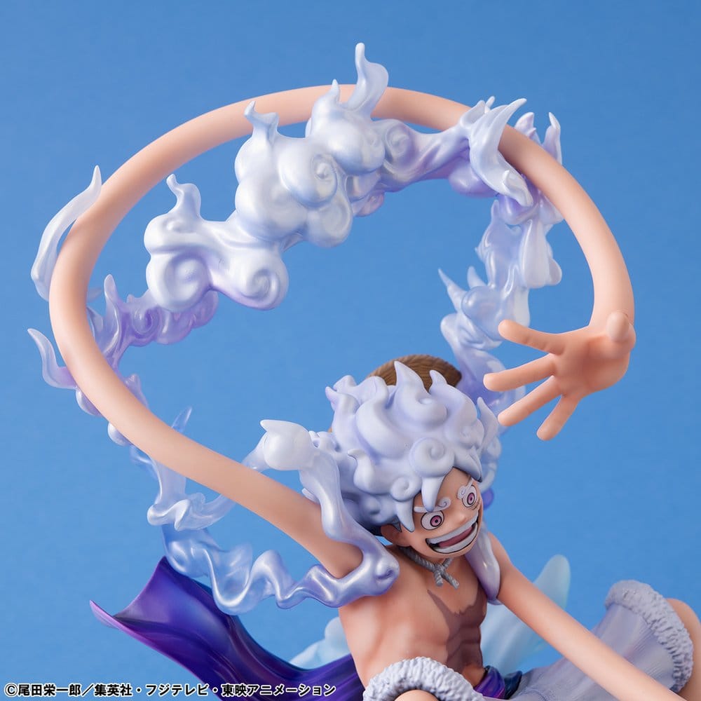 One Piece Portrait.Of.Pirates PVC Figur "Evolutionary History" Monkey D. Luffy "Gear Fifth" 26 cm Image 14
