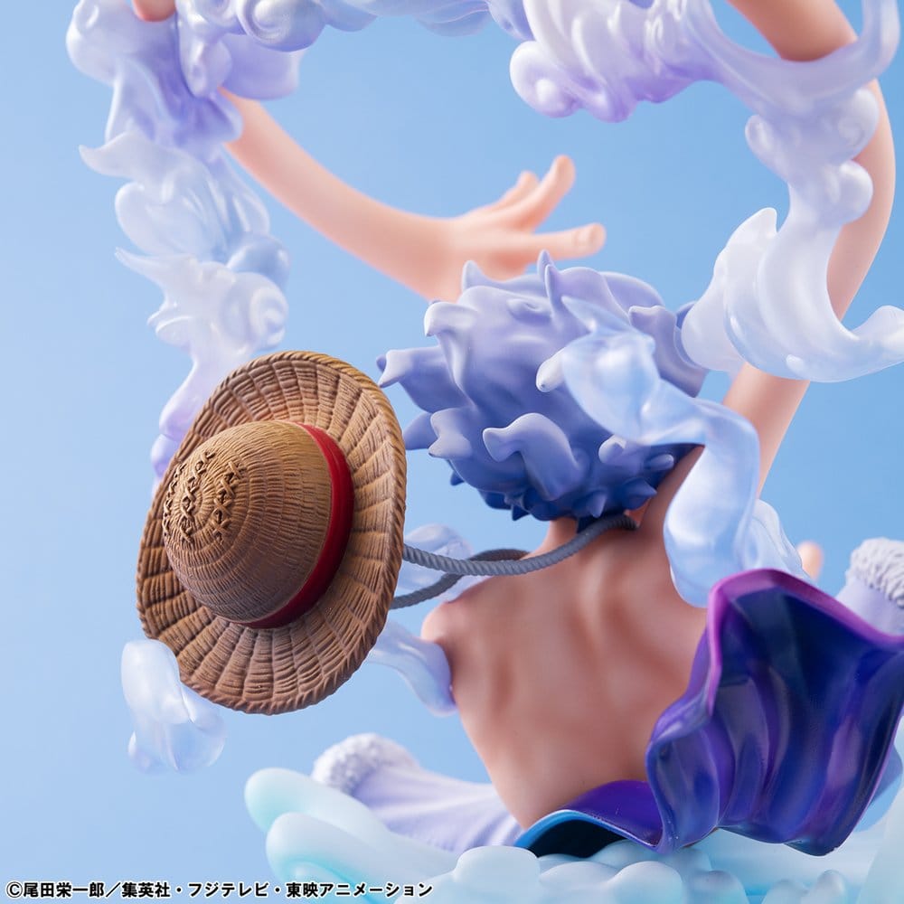 One Piece Portrait.Of.Pirates PVC Figur "Evolutionary History" Monkey D. Luffy "Gear Fifth" 26 cm Image 15