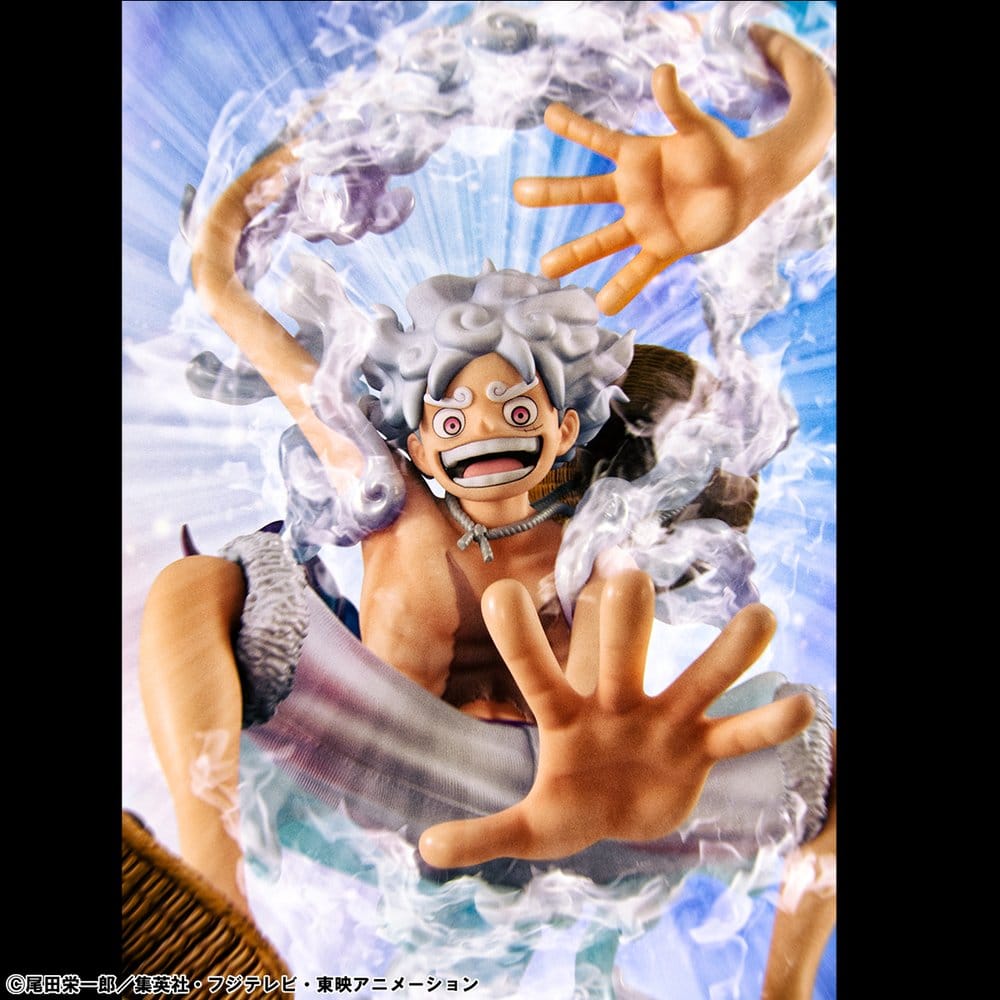 One Piece Portrait.Of.Pirates PVC Figur "Evolutionary History" Monkey D. Luffy "Gear Fifth" 26 cm Image 16