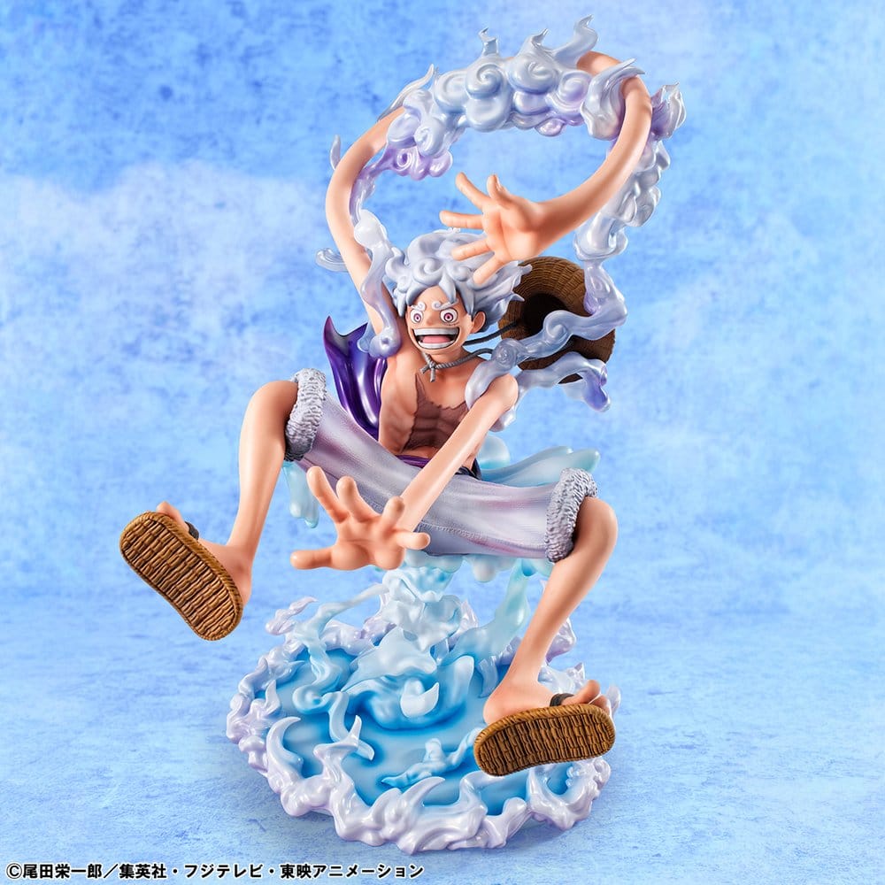One Piece Portrait.Of.Pirates PVC Figur "Evolutionary History" Monkey D. Luffy "Gear Fifth" 26 cm Image 18