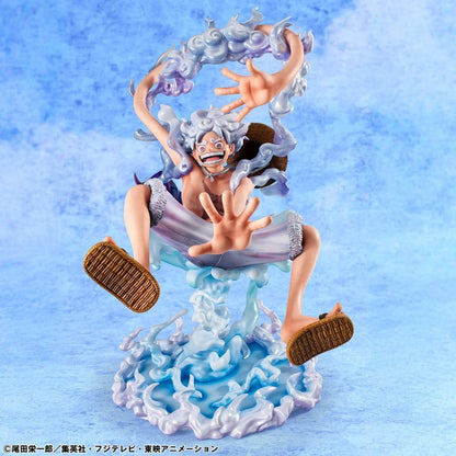 One Piece Portrait.Of.Pirates PVC Figur "Evolutionary History" Monkey D. Luffy "Gear Fifth" 26 cm Image 19