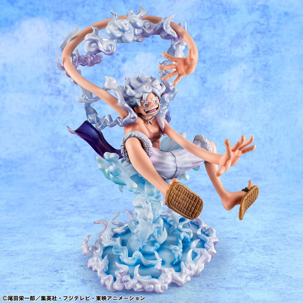 One Piece Portrait.Of.Pirates PVC Figur "Evolutionary History" Monkey D. Luffy "Gear Fifth" 26 cm Image 21