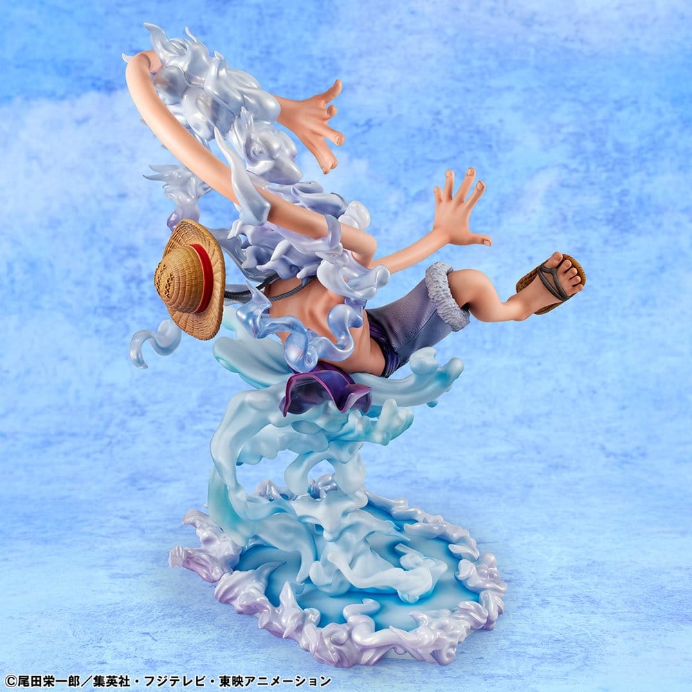 One Piece Portrait.Of.Pirates PVC Figur "Evolutionary History" Monkey D. Luffy "Gear Fifth" 26 cm Image 22