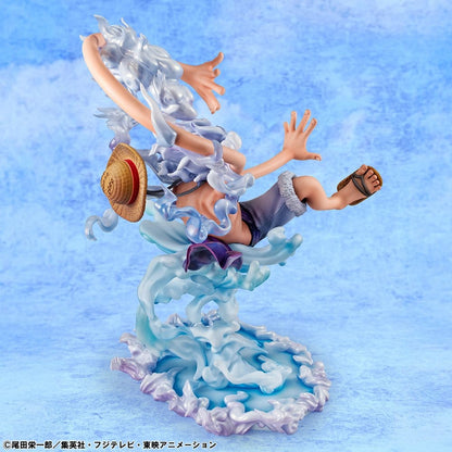 One Piece Portrait.Of.Pirates PVC Figur "Evolutionary History" Monkey D. Luffy "Gear Fifth" 26 cm Image 22