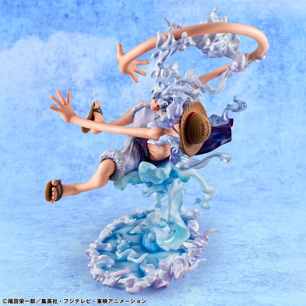 One Piece Portrait.Of.Pirates PVC Figur "Evolutionary History" Monkey D. Luffy "Gear Fifth" 26 cm Image 23