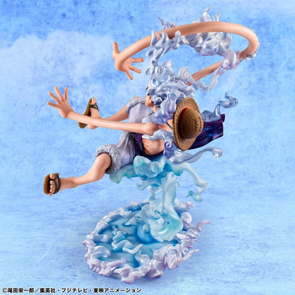 One Piece Portrait.Of.Pirates PVC Figur "Evolutionary History" Monkey D. Luffy "Gear Fifth" 26 cm Image 23