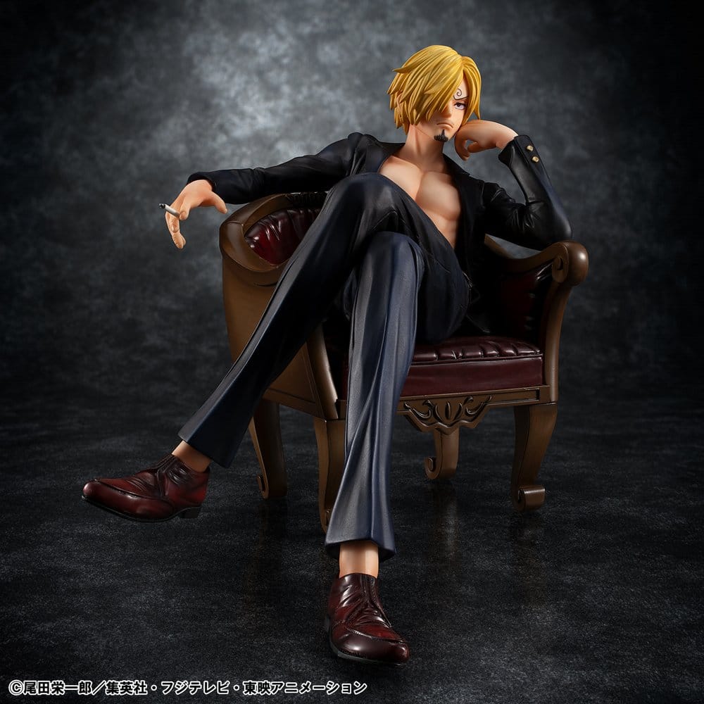 One Piece Portrait.Of.Pirates "S.O.C" PVC Figur Sanji Ver.R 14 cm Image 1