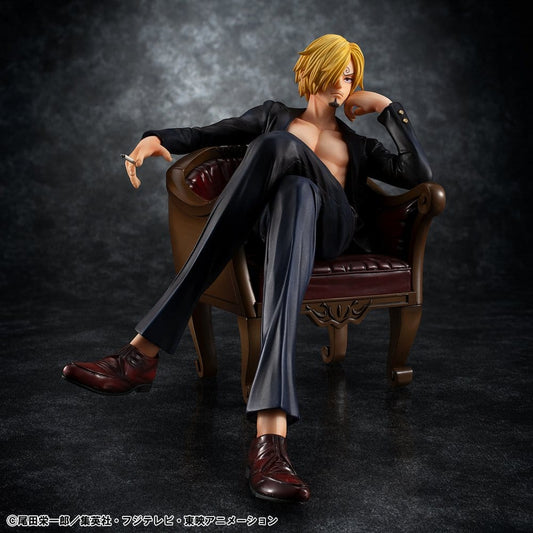One Piece Portrait.Of.Pirates "S.O.C" PVC Figur Sanji Ver.R 14 cm Image 1