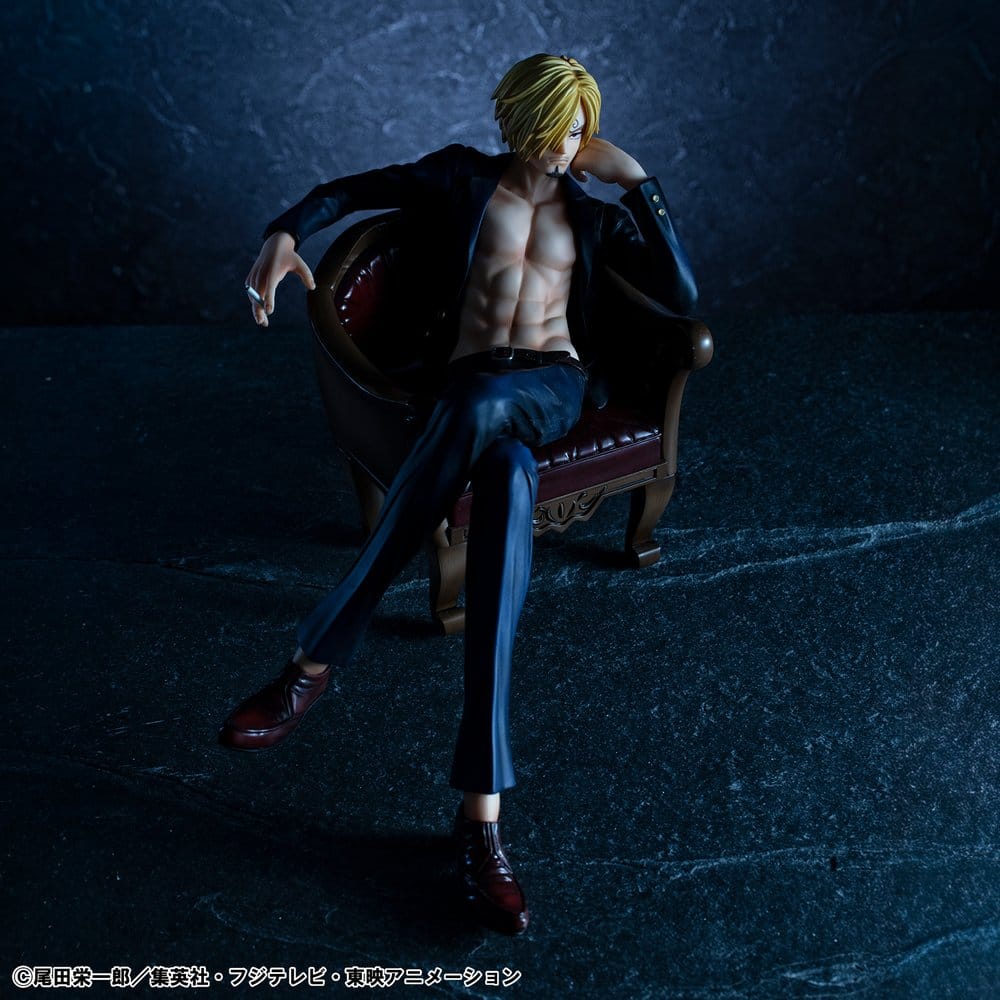 One Piece Portrait.Of.Pirates "S.O.C" PVC Figur Sanji Ver.R 14 cm Image 8