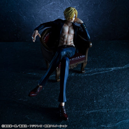 One Piece Portrait.Of.Pirates "S.O.C" PVC Figur Sanji Ver.R 14 cm Image 8
