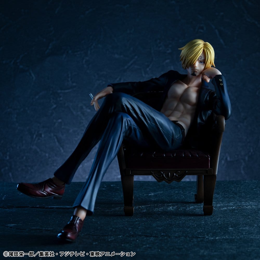 One Piece Portrait.Of.Pirates "S.O.C" PVC Figur Sanji Ver.R 14 cm Image 9