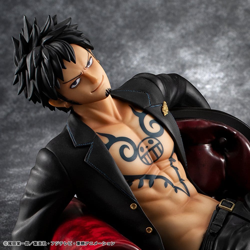 One Piece Portrait.Of.Pirates "S.O.C" PVC Figur Trafalgar Law Ver.R Image 2