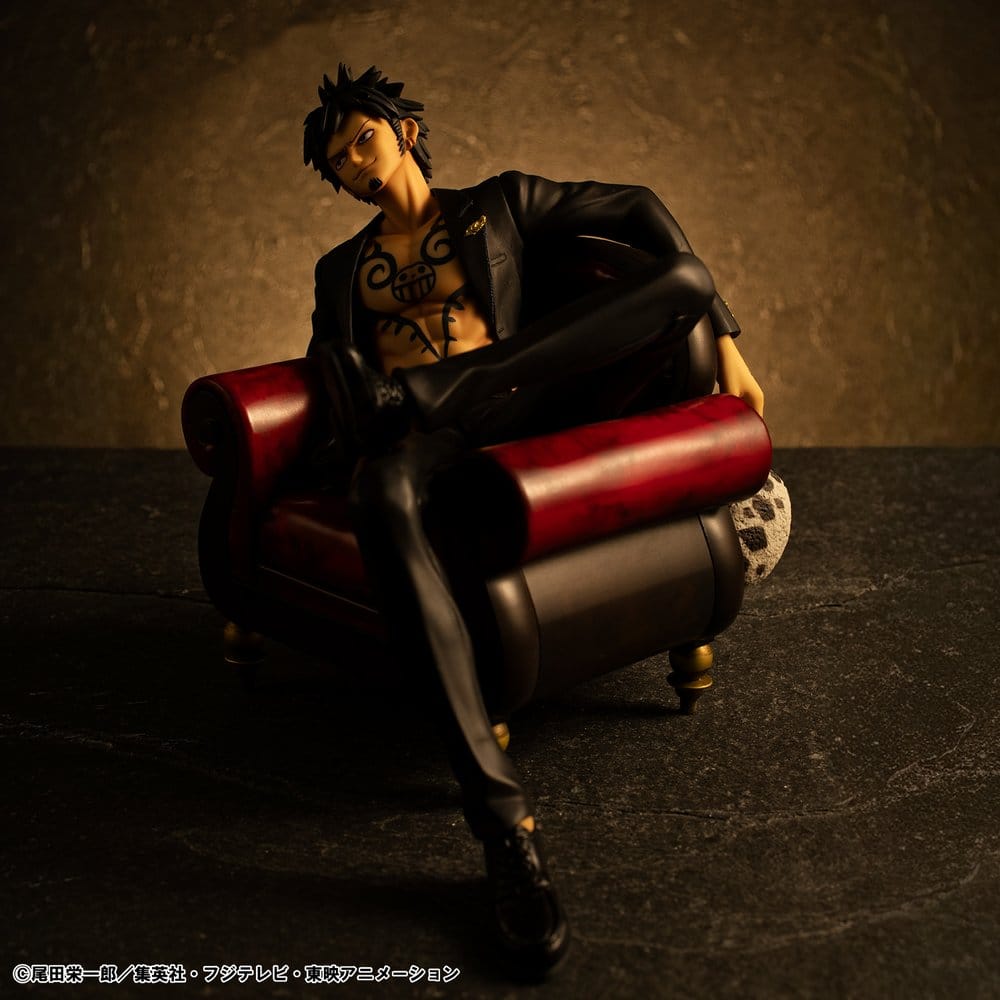 One Piece Portrait.Of.Pirates "S.O.C" PVC Figur Trafalgar Law Ver.R Image 3
