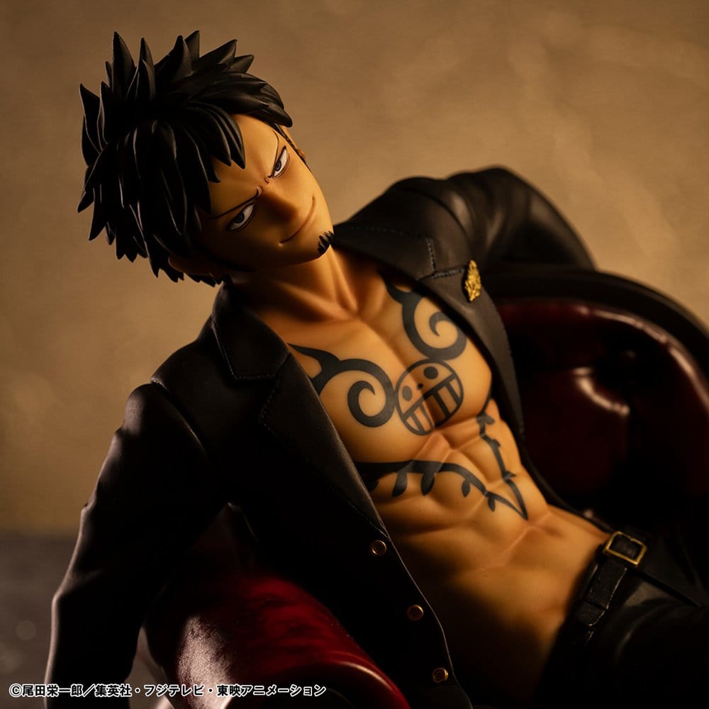 One Piece Portrait.Of.Pirates "S.O.C" PVC Figur Trafalgar Law Ver.R Image 4