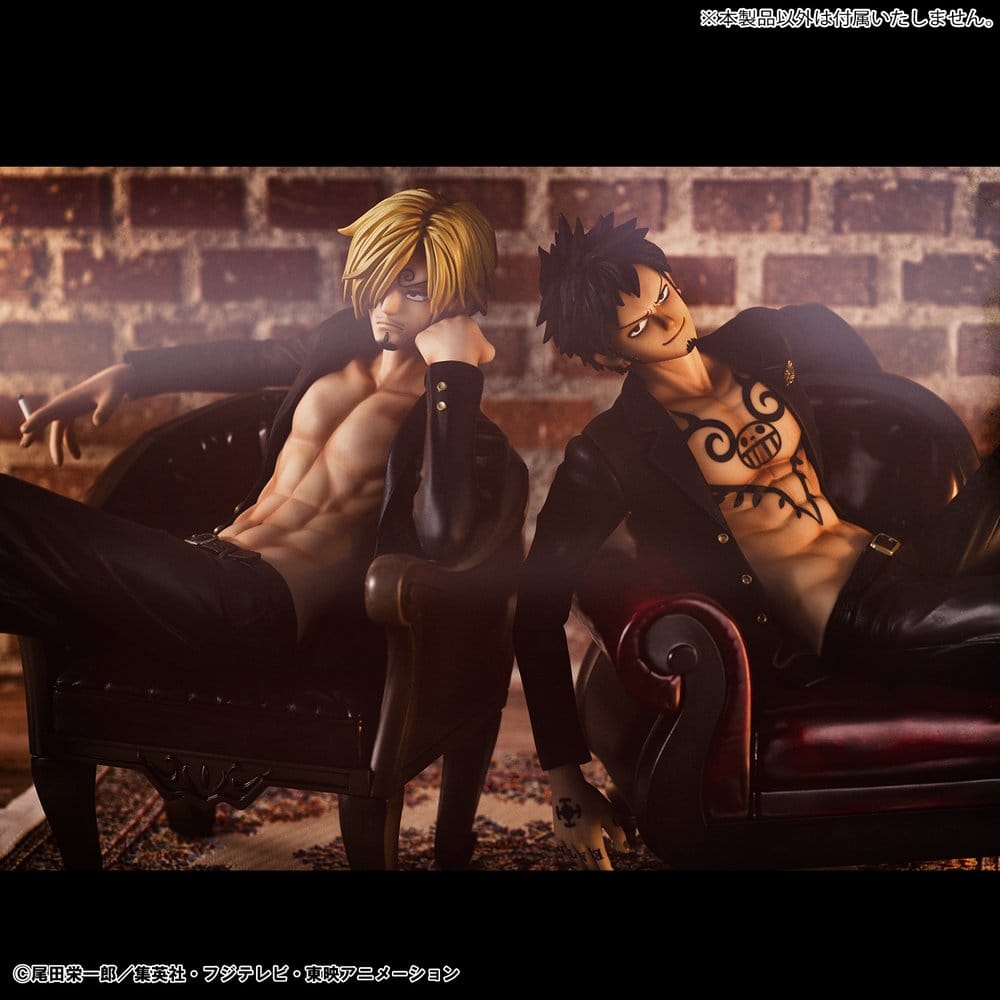 One Piece Portrait.Of.Pirates "S.O.C" PVC Figur Trafalgar Law Ver.R Image 8