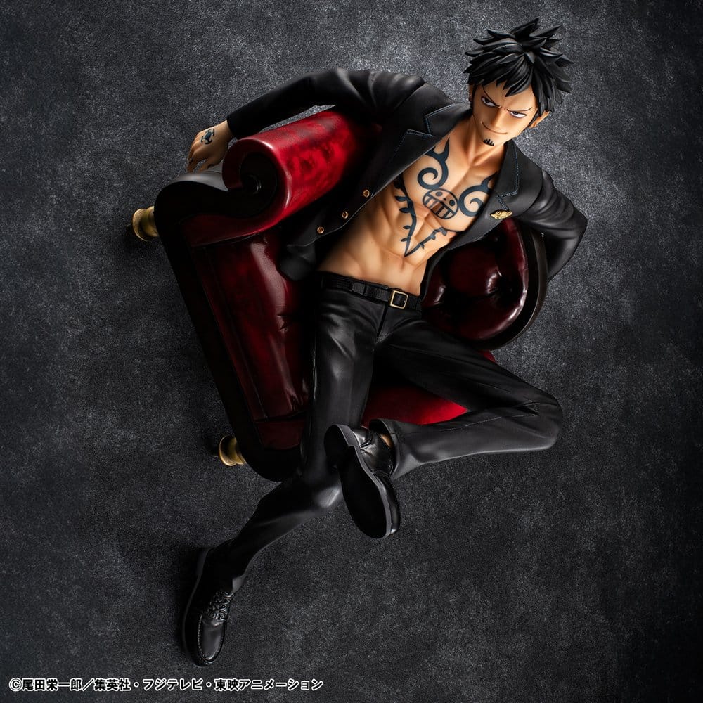 One Piece Portrait.Of.Pirates "S.O.C" PVC Figur Trafalgar Law Ver.R Image 13