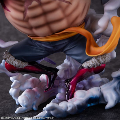One Piece Portrait.Of.Pirates SA-Maximum PVC Figur Monkey D. Ruffy Gear 4 Bounce-Man 10th Limited Ver. 30 cm Image 11