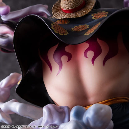 One Piece Portrait.Of.Pirates SA-Maximum PVC Figur Monkey D. Ruffy Gear 4 Bounce-Man 10th Limited Ver. 30 cm Image 12