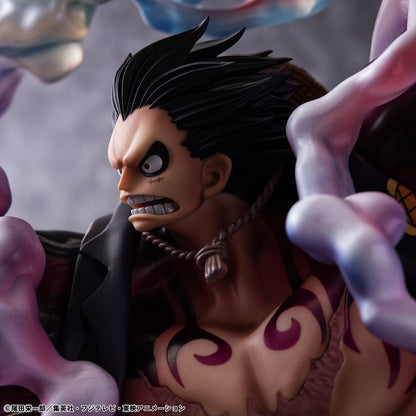 One Piece Portrait.Of.Pirates SA-Maximum PVC Figur Monkey D. Ruffy Gear 4 Bounce-Man 10th Limited Ver. 30 cm Image 14
