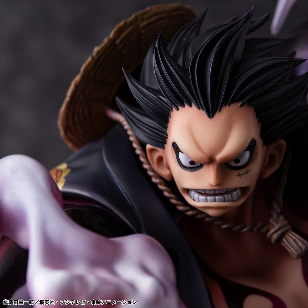 One Piece Portrait.Of.Pirates SA-Maximum PVC Figur Monkey D. Ruffy Gear 4 Bounce-Man 10th Limited Ver. 30 cm Image 16