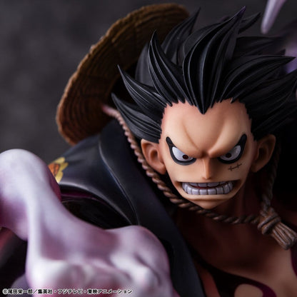 One Piece Portrait.Of.Pirates SA-Maximum PVC Figur Monkey D. Ruffy Gear 4 Bounce-Man 10th Limited Ver. 30 cm Image 16