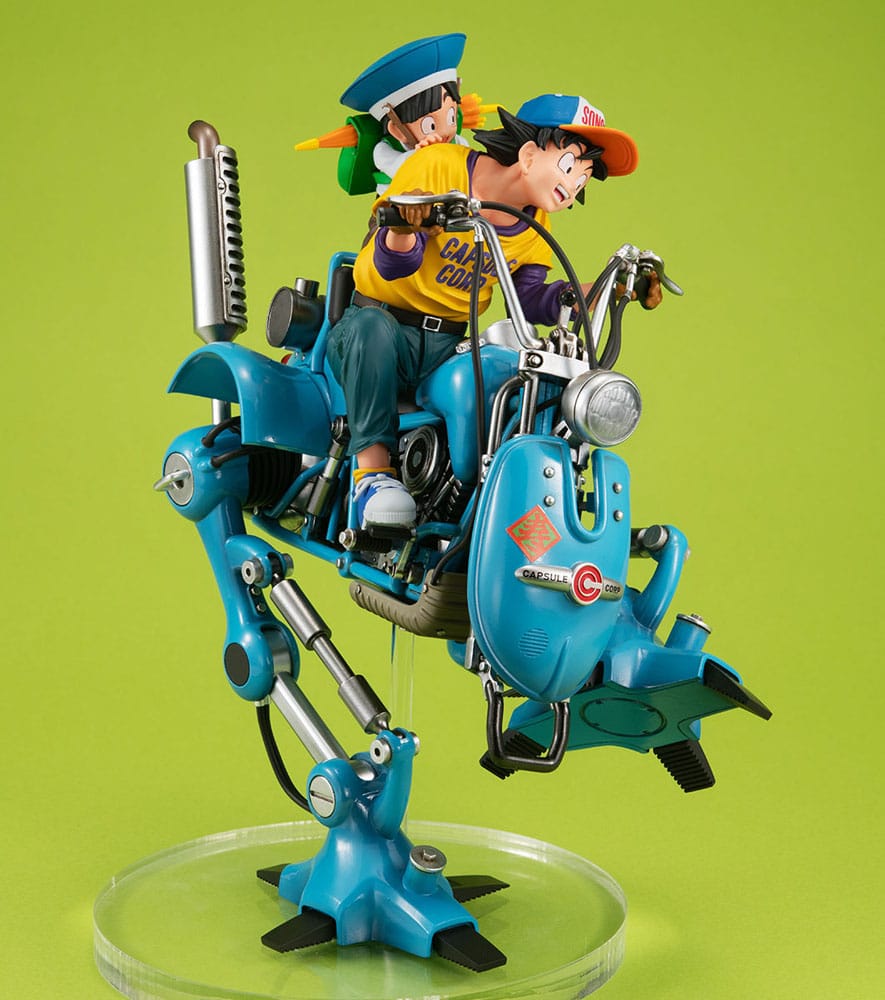 Dragonball Z Desktop Real McCoy EX PVC Diorama Son Goku & Son Gohan & Robot with two legs 20 cm Image 4
