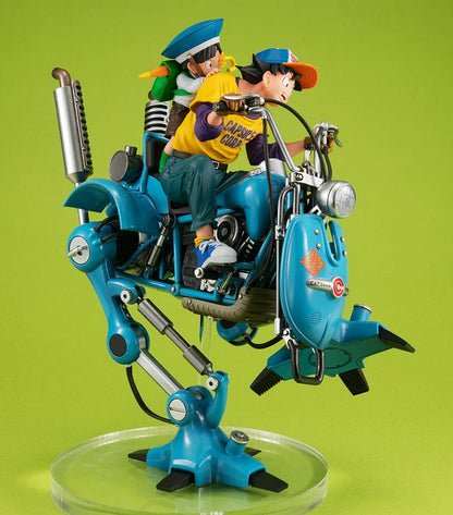 Dragonball Z Desktop Real McCoy EX PVC Diorama Son Goku & Son Gohan & Robot with two legs 20 cm Image 5