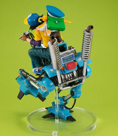 Dragonball Z Desktop Real McCoy EX PVC Diorama Son Goku & Son Gohan & Robot with two legs 20 cm Image 6