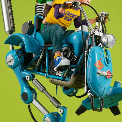 Dragonball Z Desktop Real McCoy EX PVC Diorama Son Goku & Son Gohan & Robot with two legs 20 cm Image 8