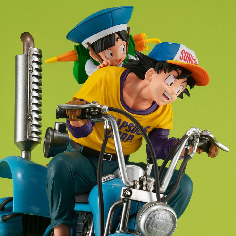 Dragonball Z Desktop Real McCoy EX PVC Diorama Son Goku & Son Gohan & Robot with two legs 20 cm Image 9