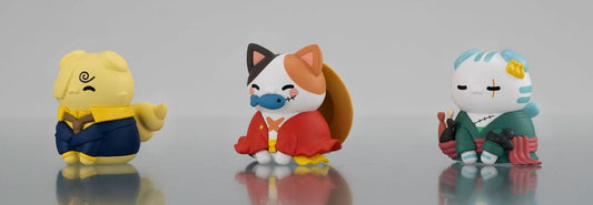 One Piece Mega Cat Project Sammelfiguren 3er-Pack Nyan Piece Nyan! Happy Trio 2024 Limited Ver. 3 cm Image 2