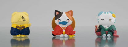 One Piece Mega Cat Project Sammelfiguren 3er-Pack Nyan Piece Nyan! Happy Trio 2024 Limited Ver. 3 cm Image 1