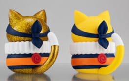 Naruto Shippuden Mega Cat Project Nyanto! Giant Nyaruto Series Sammelfigur Naruto Uzumaki Gold Ver. 10 cm Image 3