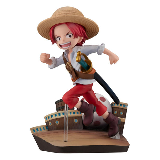 One Piece G.E.M. Serie PVC Statue Shanks Run! Run! Run! 13 cm Image 2