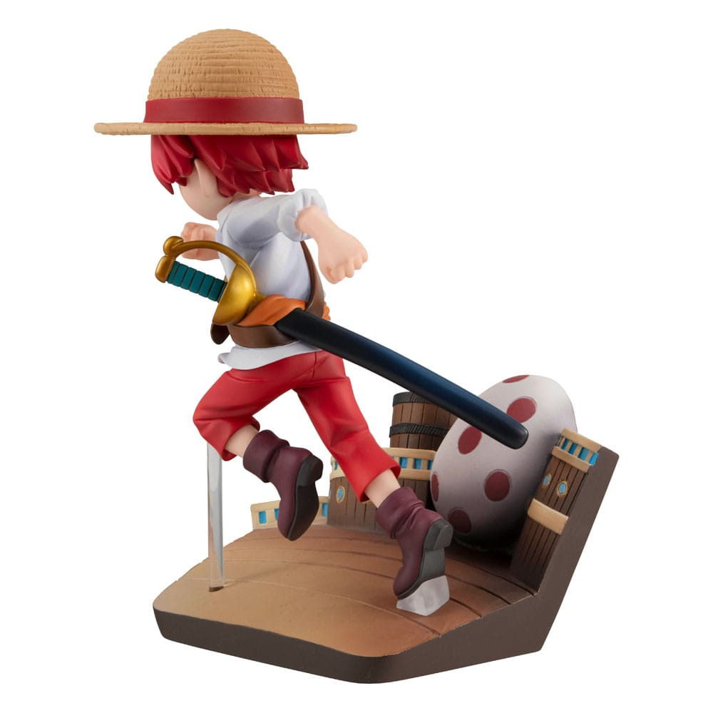 One Piece G.E.M. Serie PVC Statue Shanks Run! Run! Run! 13 cm Image 4