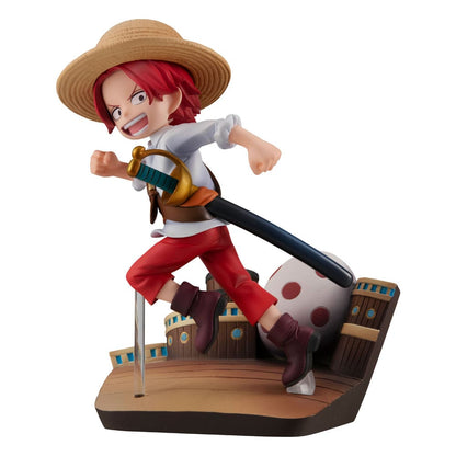 One Piece G.E.M. Serie PVC Statue Shanks Run! Run! Run! 13 cm Image 5