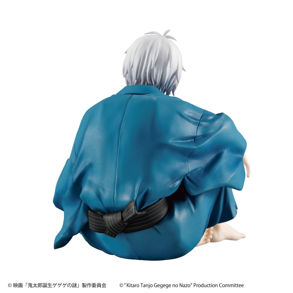 Birth of Kitaro: The Mystery of GeGeGe G.E.M. PVC Statue Kitaro´s Dad Palm Size 9 cm Image 6
