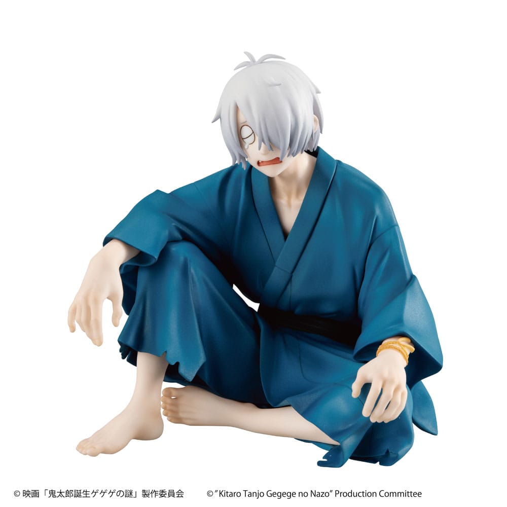 Birth of Kitaro: The Mystery of GeGeGe G.E.M. PVC Statue Kitaro´s Dad Palm Size 9 cm Image 7